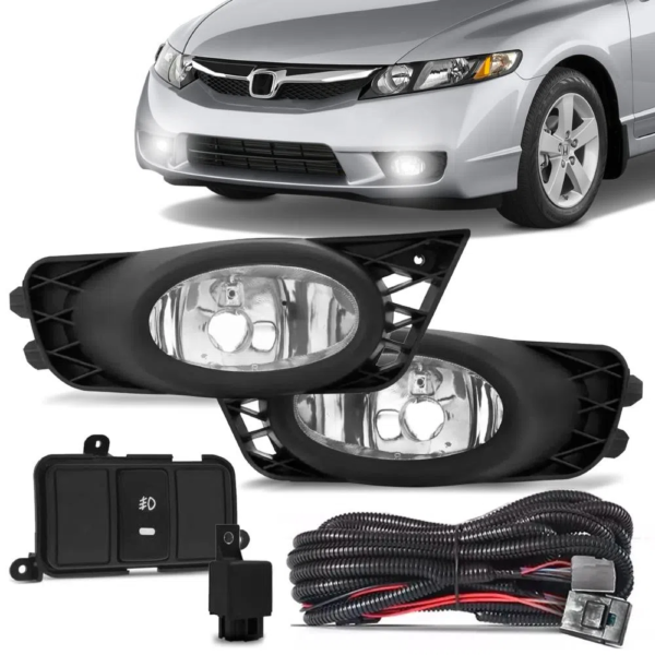 KIT FAROL DE MILHA NEW CIVIC 2009