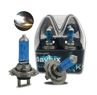 KIT LAMPADA SUPER BRANCA DAYLUX H7 12V 55W