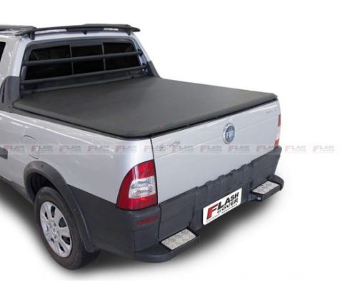 CAPOTA MARÍTIMA FIAT STRADA CABINE ESTENDIDA SEM GANCHO SEM ESTEPE 1998 ATÉ 2013