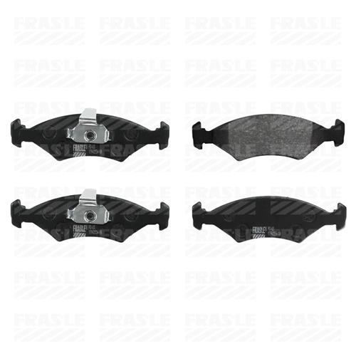 PASTILHA DE FREIO DIANTEIRO FORD COURIER 1997 ATÉ 2007, ESCORT 1996 ATÉ 2002, FIESTA 1996 ATÉ 2010, KA 2001 ATÉ 2007