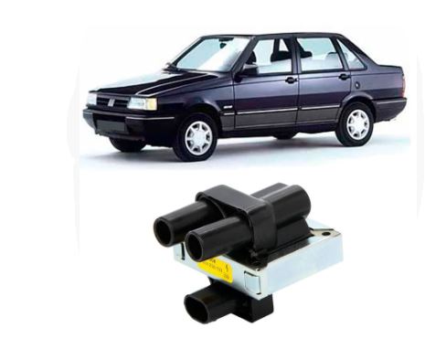 BOBINA DE IGNIÇÃO UNO,PRÊMIO,TEMPRA, PALIO ,V8,16V INJEÇÃO.