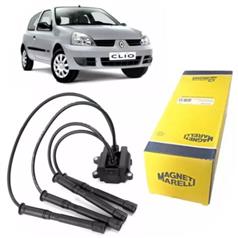 BOBINA DE  IGNIÇÃO CLIO,PEUGEOT 206 1.0 2005 6V "C/CABO".