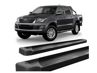 ESTRIBO LATERAL HILUX 06/15 PRETO FOSCO