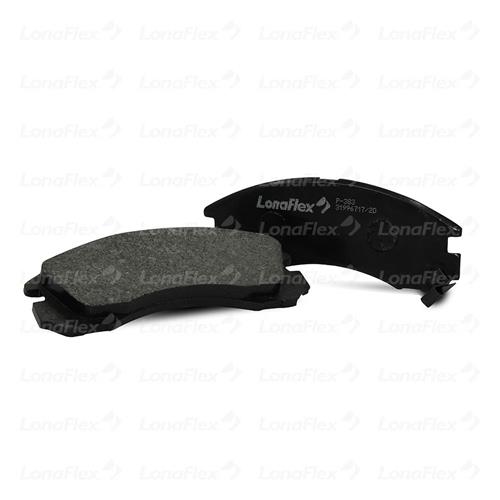 PASTILHA DE FREIO DIANTEIRO MITSUBISHI 1991 ATÉ 1994, GALANT 1992 ATÉ 1996, L200 1994 ATÉ 2016, LANCER 2011 ATÉ 2015, OUTLANDER 2007 ATÉ 2024, PAJERO 1993 ATÉ 2005.