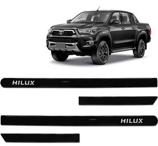 FRISO LATERAL HILUX  PRETO