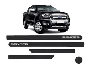 FRISO LATERAL FORD RANGER PRETO