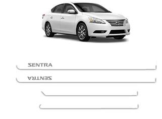 FRISO LATERAL NISSAN SENTRA BRANCO