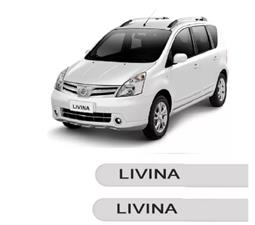 FRISO LATERAL BRANCO NISSAN LIVINA
