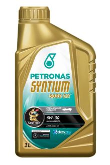 OLEO DE MOTOR PETRONAS SYNTIUM 5000 DX - 5W30- SINTÉTICO - 1L
