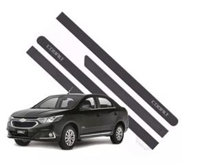 FRISO LATERAL CHEVROLET COBALT 2012 /2016 CINZA MOND