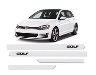 JOGO DE FRISO LATERAL PORTA VW GOLF BRANCO