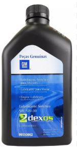 ÓLEO DEXOS 1 SAE 5W30 100% SINTÉTICO GM 1 LITRO
