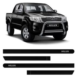 FRISO LATERAL TOYOTA HILUX PRETO ECLIPSE