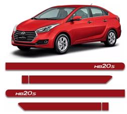 FRISO LATERAL HB20S VERMELHO TROPIC