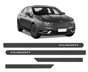 FRISO LATERAL PORTA FORD FUSION  CINZA BERLIN