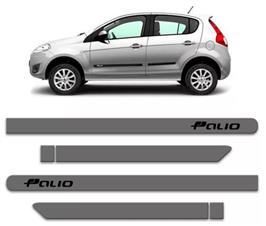 FRISO LATERAL PALIO CINZA CROMO