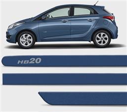JOGO DE FRISO LATERAL HB20 HATCH AZUL SKY