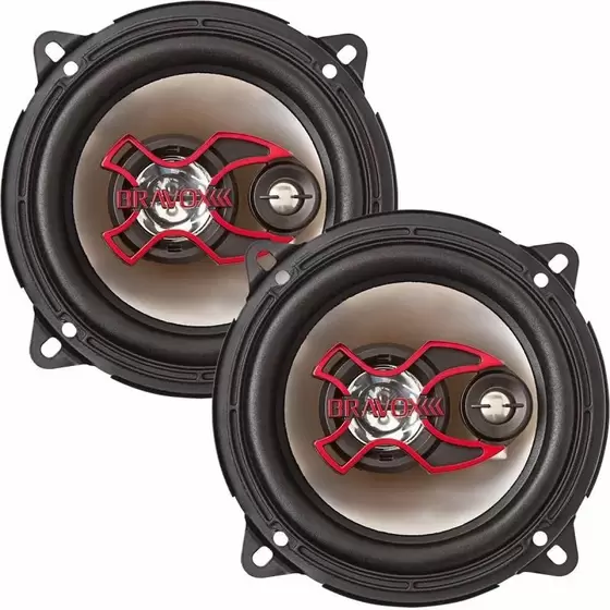 KIT ALTO FALANTE TRIAXIAL 6" 50W