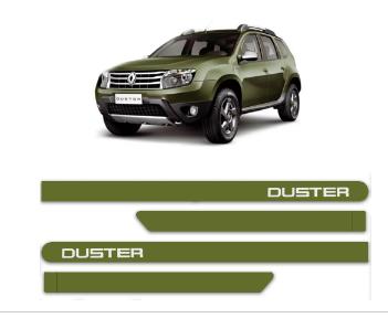 FRISO LATERAL DUSTER VERDE AMAZONAS