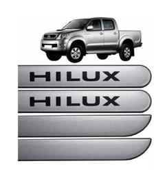 FRISO LATERAL HILUX PRATA NOVO