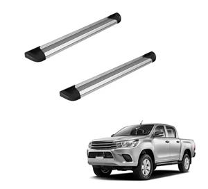 KIT ESTRIBO LATERAL HILUX /16 ALUMINIO