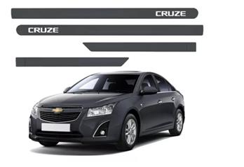 FRISO LATERAL PORTA GM CRUZE CINZA GRAFITE