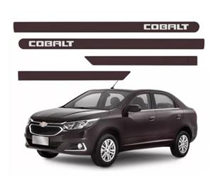 JOGO FRISO LATERAL PORTA COBALT MARROM MOGNO