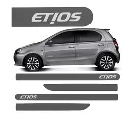 JOGO FRISO LATERAL ETIOS CINZA COSMO