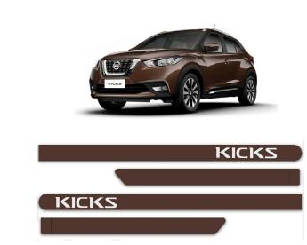 FRISO LATERAL NISSAN KICKS CINZA RUST
