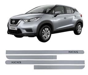 FRISO LATERAL PINTADO NISSAN KICKS PRATA CLASSIC
