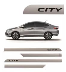 FRISO LATERAL PORTA HONDA CITY PRATA PLATINUM