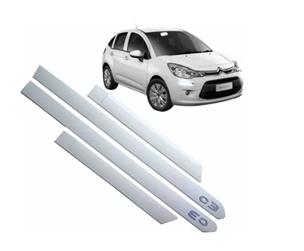 FRISO LATERAL PARA CITROEN C3 BRANCO NACRE