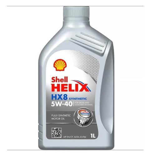ÓLEO LUBRIFICANTE SINTÉTICO - SHELL HX8 SAE 5W-40 SN -1L