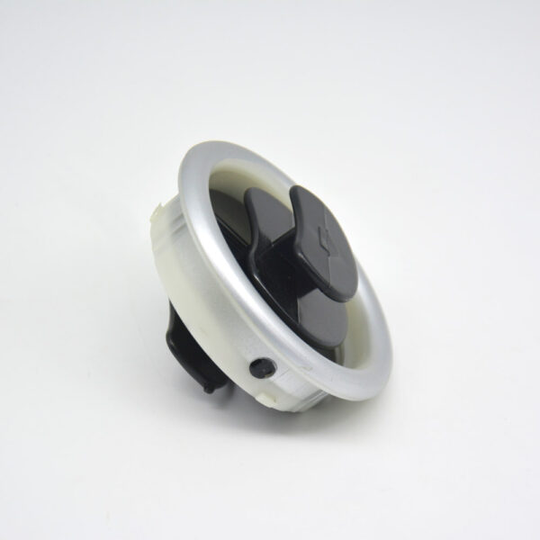 DIFUSOR SAÍDA DE AR PAINEL CHEVROLET CELTA 2001 A 2006 - ARO PRATA