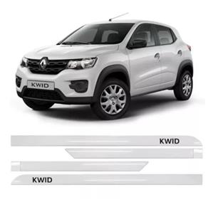 FRISO LATERAL RENAULT KWID BRANCO NEIGE