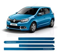 FRISO LATERAL RENAULT SANDERO AZUL TECHNO
