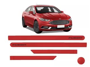 FRISO LATERAL FORD FUSION VERMELHO VERMONT