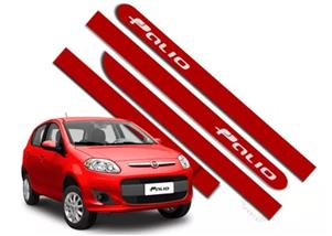 FRISO LATERAL NOVO FIAT PALIO VERMELHO OPPULENCE
