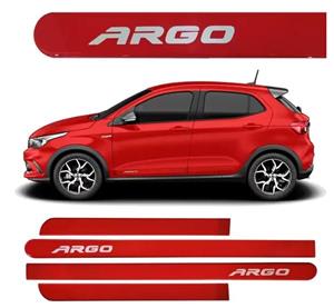 JOGO FRISO LATERAL ARGO - VERMELHO MODENA