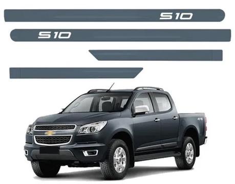 FRISO LATERAL REDONDO S10 CINZA EVENSTAR