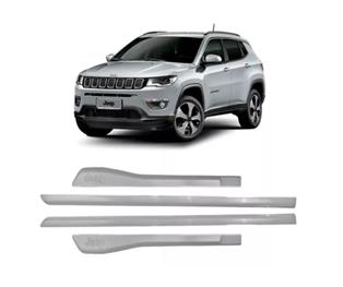 FRISO LATERAL PINTADO COMPASS 2017 2018 2019 PRATA MELFI