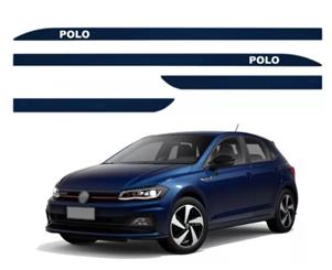 FRISO LATERAL SLIM VOLKSWAGEN POLO AZUL BOREAL
