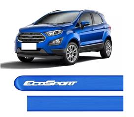 FRISO LATERAL PINTADO ECOSPORT 2013 A 2018 2019 AZUL BELIZE