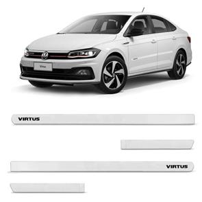 FRISO LATERAL NOVO VIRTUS BRANCO CRISTAL