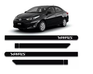FRISO LATERAL YARIS PRETO INFINITO