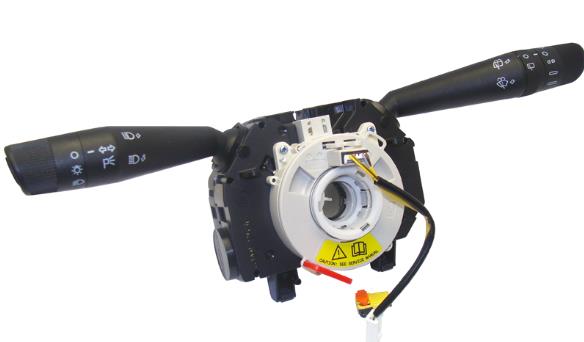CHAVE DE SETA UNO VIVACE 2014 A 2016 COM LIMPADOR TRASEIRO, AIRBAG, CONECTORES 6 VIAS