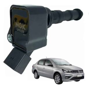 BOBINA DE IGNIÇÃO GOL 2012, G6,FOX,UP,JETTA 2011"TUBO LISO"