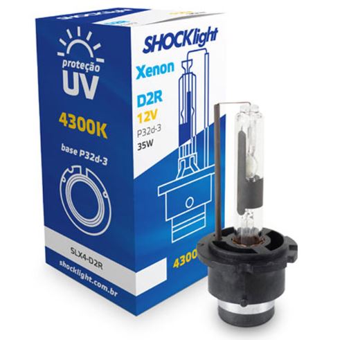 LÂMPADA XENON SHOCKLIGHT D2R 4300K 35W 12V