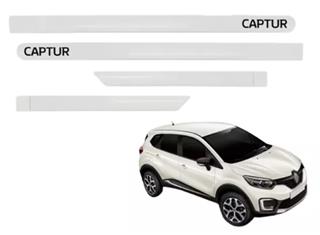 JOGO DE FRISO BRANCO GLACIER RENAULT CAPTUR