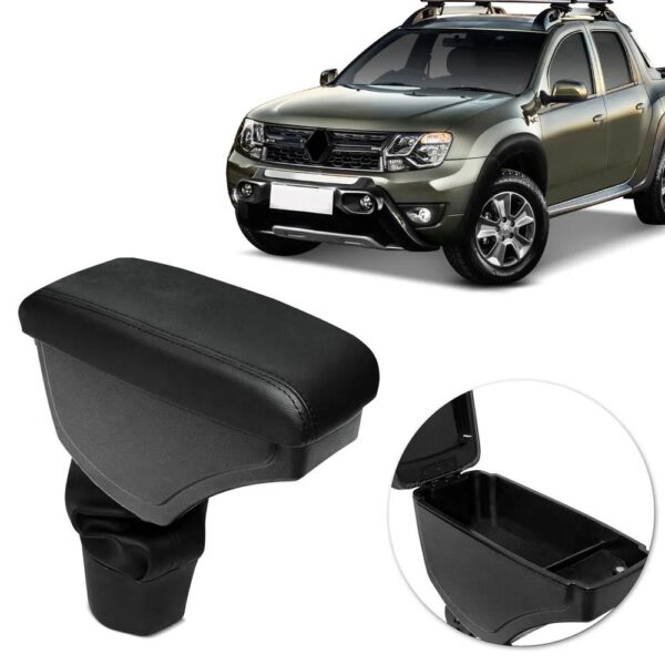 APOIO DE BRAÇO RENAULT DUSTER, OROCH - PRETO